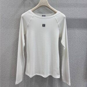 Loewe White Long Sleeve Tee